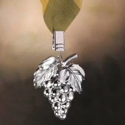 Table Linens Set Of 4 Metal Grapes Tablecloth Weights By Prodyne