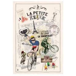 Winkler Torchons & Bouchons Kitchen La Petite Reine Tea Towel By Torchons Et Bouchons