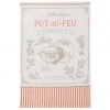 Kitchen Beef Stew (Pot Au Feu) French Jacquard Dish Towel By Coucke