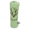 Olives Green Waffle Weave Kitchen Towel By Tissus Toselli