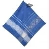 Callas Blue French Cotton Jacquard Napkin By L'Ensoleillade Table Linens