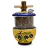 Terres Et Couleurs Kitchen Ceramic Mill With Herbes De Provence - Olives Blue 1 Terres Et Couleurs Kitchen Ceramic Mill With Herbes De Provence - Olives Blue