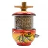 Terres Et Couleurs Kitchen Ceramic Mill With Herbes De Provence - Olives Red 1 Terres Et Couleurs Kitchen Ceramic Mill With Herbes De Provence - Olives Red