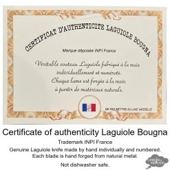 Laguiole Bougna Laguiole DeLuxe Table Knives Set Of 6 - Faux Bone Handles By Bougna 11 Laguiole Bougna Laguiole DeLuxe Table Knives Set Of 6 - Faux Bone Handles By Bougna