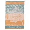 Kitchen White Wines Of France (Vins Blancs De France) French Jacquard Cotton Dish Towel By Coucke