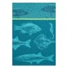 Kitchen Shoal Of Fish (Banc De Poisson) French Jacquard Dish Towel By Coucke 1 Kitchen Shoal Of Fish (Banc De Poisson) French Jacquard Dish Towel By Coucke