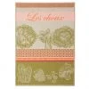 Kitchen Cabbage (Choux) French Jacquard Dish Towel By Coucke