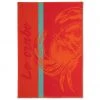 Crab French Jacquard Dish Towel By Coucke 1 Crab French Jacquard Dish Towel By Coucke