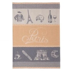 Lutece French Jacquard Cotton Dish Towel By Coucke Kitchen