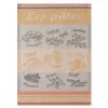 Kitchen Pasta Variety (Varietes De Pates) French Jacquard Cotton Dish Towel By Coucke 1 Kitchen Pasta Variety (Varietes De Pates) French Jacquard Cotton Dish Towel By Coucke