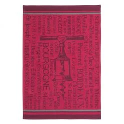 Corkscrew (Tire Bouchons) French Jacquard Dish Towel By Coucke Kitchen