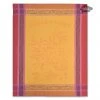 L'Ensoleillade Olive Yellow Cotton Jacquard Dish Towel Kitchen