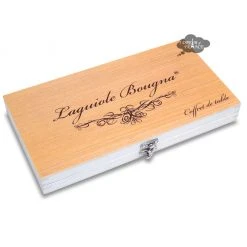 Laguiole Bougna Kitchen Laguiole DeLuxe Table Knives Set Of 6 - Olive Wood Handles By Bougna