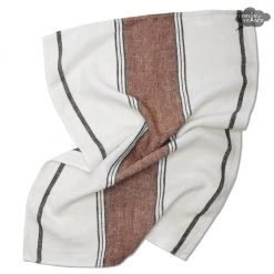 Harmony (now Haomy) Lecci Clay French Linen Kitchen Towel By Harmony