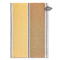 Harmony (now Haomy) Trevise Safran French Linen Kitchen Towel By Harmony
