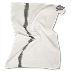 Harmony (now Haomy) Vivario Granit & White French Linen Kitchen Towel By Harmony