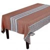 Harmony (now Haomy) 62" Square Zonza Copper French Linen Tablecloth By Harmony Table Linens