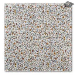 Beaucaire Cream French Provence Cotton Napkin By L'Ensoleillade Table Linens