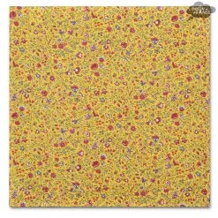 Beaucaire Yellow French Provence Cotton Napkin By L'Ensoleillade Table Linens