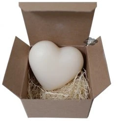 La Lavande Heart Soaps In Eiffel Tower Kraft Box Bath