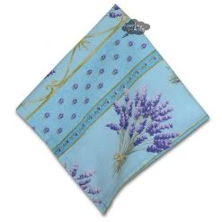 Le Cluny French Linens Lavender Blue Full Pattern Provence Cotton Napkin By Le Cluny