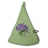 Round Terry Hand Towel Lavender Green By Tissus Toselli Kitchen
