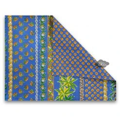 Le Cluny French Linens Table Linens Olives Blue Acrylic-Coated Cotton Reversible Placemat By Le Cluny 5 Le Cluny French Linens Table Linens Olives Blue Acrylic-Coated Cotton Reversible Placemat By Le Cluny