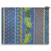 Le Cluny French Linens Table Linens Olives Blue Acrylic-Coated Cotton Reversible Placemat By Le Cluny 2 Le Cluny French Linens Table Linens Olives Blue Acrylic-Coated Cotton Reversible Placemat By Le Cluny