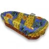 Le Cluny French Linens Table Linens Sunflower Blue Provence Baguette Basket With Removable Liner By Le Cluny