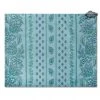 Le Cluny French Linens Lisa Turquoise Acrylic-Coated Cotton Reversible Placemat By Le Cluny Table Linens 2 Le Cluny French Linens Lisa Turquoise Acrylic-Coated Cotton Reversible Placemat By Le Cluny Table Linens
