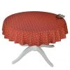 Le Cluny French Linens 60" Round Grapes Red All-Over Acrylic-Coated Cotton Provence Tablecloth By Le Cluny 2 Le Cluny French Linens 60" Round Grapes Red All-Over Acrylic-Coated Cotton Provence Tablecloth By Le Cluny
