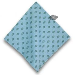 Le Cluny French Linens Lisa Turquoise Provence Cotton Napkin By Le Cluny