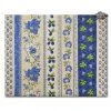 Le Cluny French Linens Monaco Beige & Blue Acrylic-Coated Cotton Reversible Placemat By Le Cluny 1 Le Cluny French Linens Monaco Beige & Blue Acrylic-Coated Cotton Reversible Placemat By Le Cluny