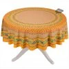 Le Cluny French Linens Table Linens 70" Round Olives Yellow Provence Tablecloth By Le Cluny 2 Le Cluny French Linens Table Linens 70" Round Olives Yellow Provence Tablecloth By Le Cluny