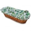 Le Cluny French Linens Table Linens Versailles Green French Baguette Basket With Removable Liner By Le Cluny 1 Le Cluny French Linens Table Linens Versailles Green French Baguette Basket With Removable Liner By Le Cluny