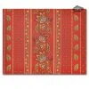 Le Cluny French Linens Table Linens Lisa Red Acrylic-Coated Cotton Reversible Placemat By Le Cluny 2 Le Cluny French Linens Table Linens Lisa Red Acrylic-Coated Cotton Reversible Placemat By Le Cluny