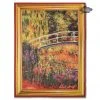 Monet Bridge Over A Pond Of Water Lilies French Kitchen Towel By Marat D'Avignon