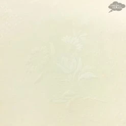 Table Linens 62x108" Rectangular Roses & Lavender Matelassé Tablecloth By Tissus Toselli