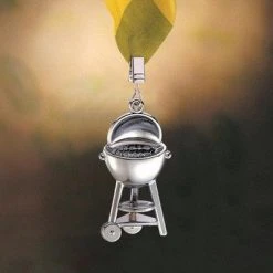 Table Linens Set Of 4 Metal Bar-B-Q Tablecloth Weights By Prodyne