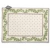Calisson Cream Quilted Cotton Placemat By Tissus Toselli