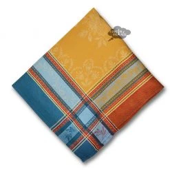 Ramatuelle Curry French Cotton Jacquard Napkin By L'Ensoleillade Table Linens