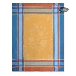 L'Ensoleillade Ramatuelle Curry Cotton French Jacquard Dish Towel