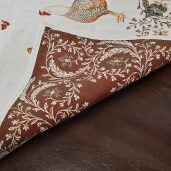 56x102" Rectangular Chanteclair French Tapestry Tablecloth By L'Ensoleillade Table Linens