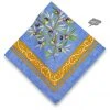 Clos Des Oliviers Blue Provence Cotton Napkin By L'Ensoleillade