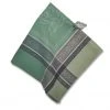 Table Linens Olivia Green French Cotton Jacquard Napkin By Tissus Toselli