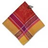 Table Linens Olivia Yellow & Red French Cotton Jacquard Napkin By Tissus Toselli 2 Table Linens Olivia Yellow & Red French Cotton Jacquard Napkin By Tissus Toselli