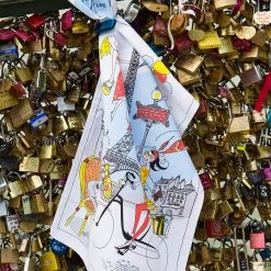 La Parisienne Tea Towel By Winkler Torchons & Bouchons