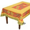Provence Imports Table Linens Tournesol Red/Yellow French Provencal Polyester Tablecloth - 59x94" Rectangular 1 Provence Imports Table Linens Tournesol Red/Yellow French Provencal Polyester Tablecloth - 59x94" Rectangular